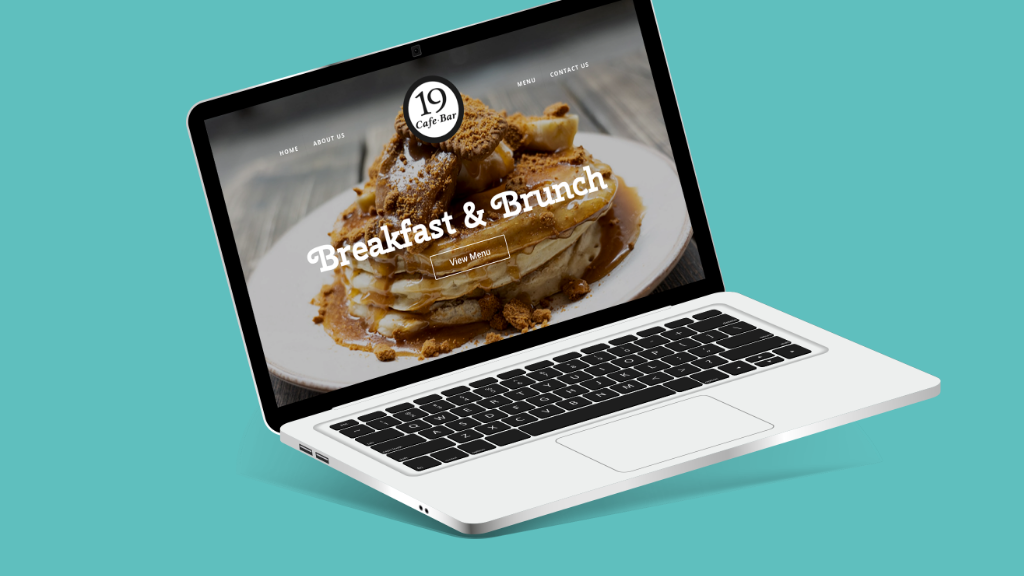 19 Cafe bar website design